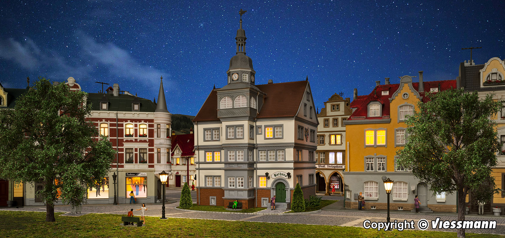 Kibri 38395 Rathaus aus dem Sauerland 1:87 Spur H0 Bausatz Neu