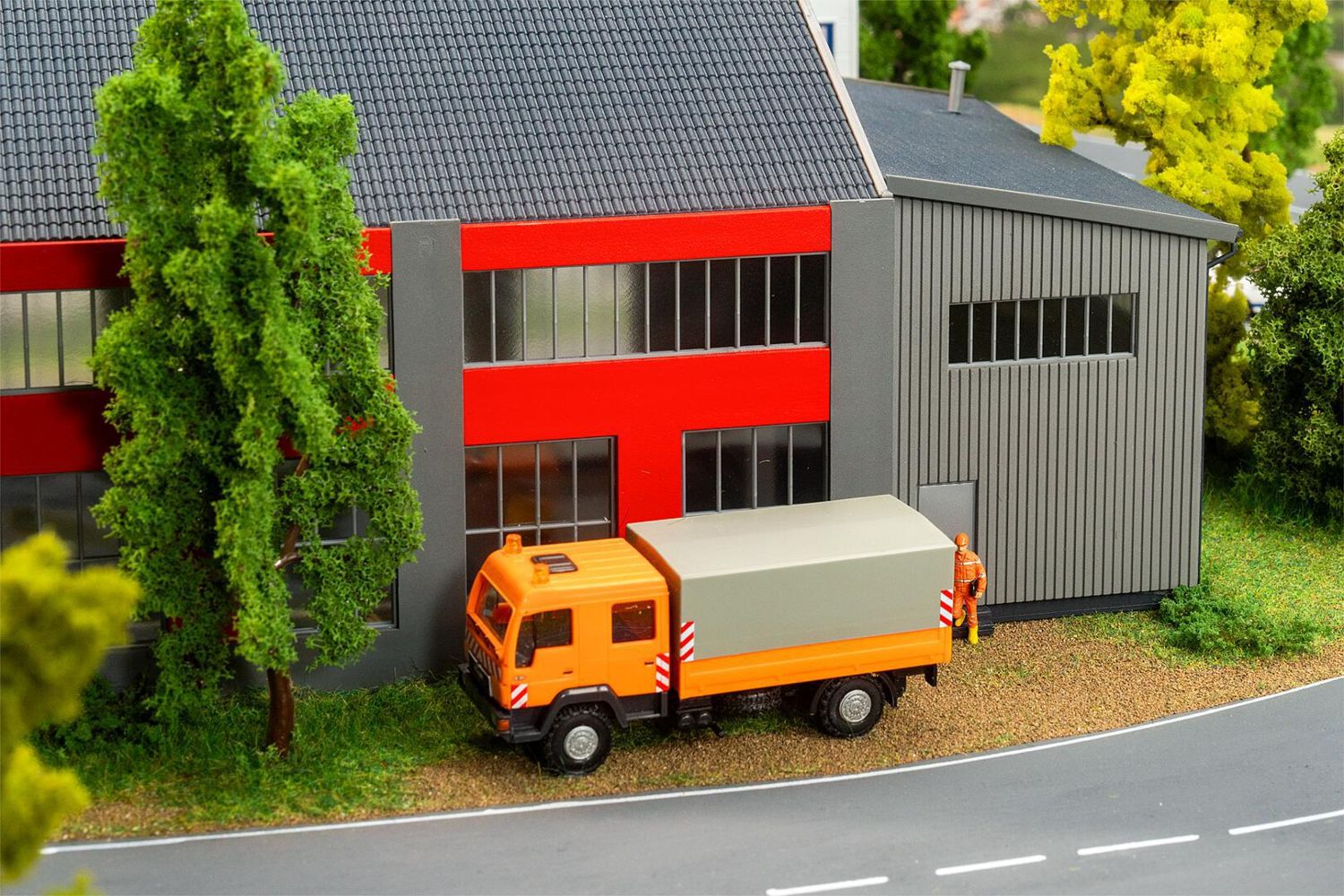 Faller 120079 E-Lokschuppen 2-ständig 1:87 Spur H0 Bausatz Neu