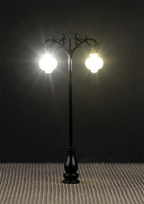 Faller 180107 LED-Laterne, Hängeleuchten, 3 Stück - 1:87 Spur H0 - Neu