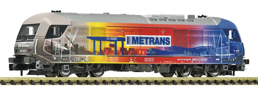 Fleischmann 7360029 Diesellokomotive 761 102-3 Metrans 1:160 Spur N DC