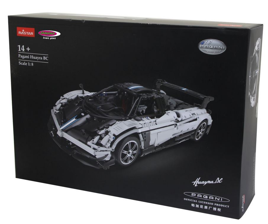 Jamara 402825 Pagani Huayra BC weiss Bricks 1:8 Bausatz Neu OVP