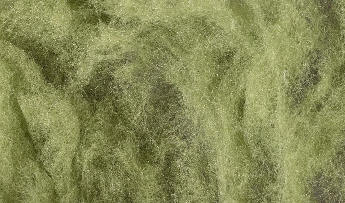 Woodland Scenics FP178 Poly Fiber Synthetische Fasern grün Neu OVP