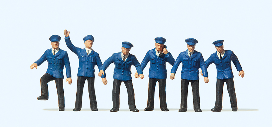 Preiser 14012 Bahnpersonal DB 1:87 Spur H0 Neu OVP Figuren