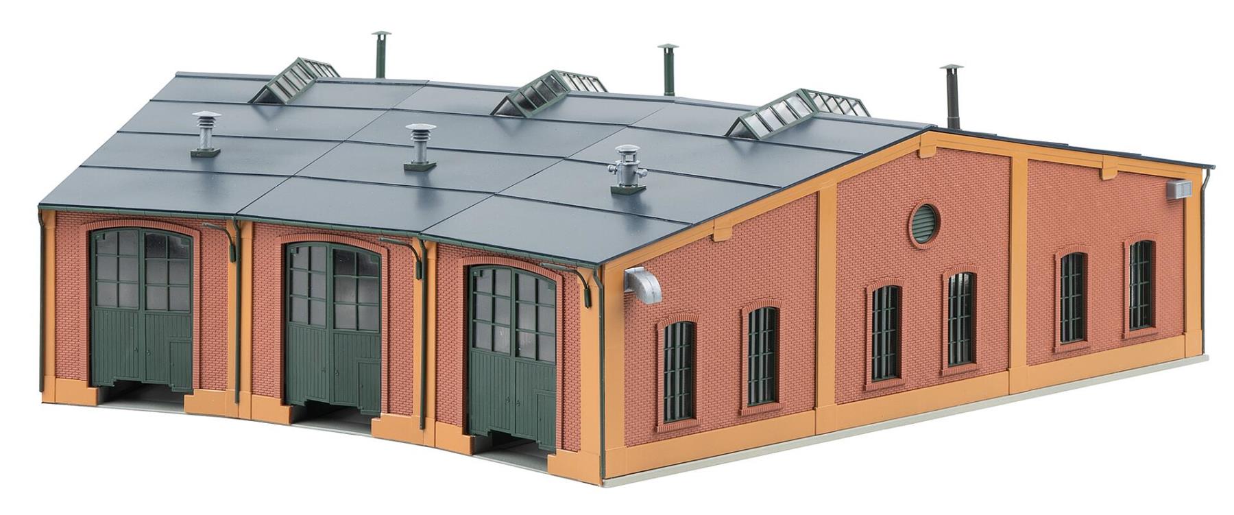 Faller 120281 Ringlokschuppen mit 12°-Teilung 1:87 Spur H0 Bausatz