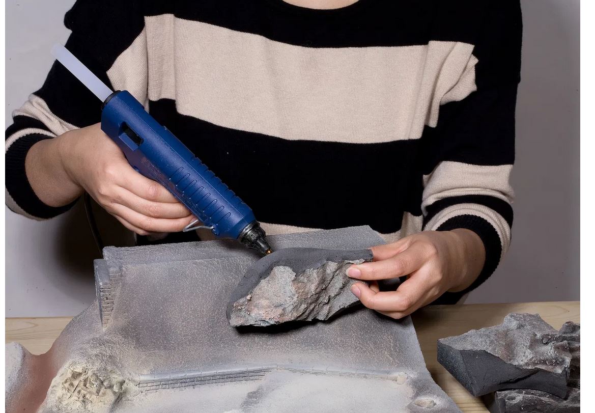 Noch 58470 Felsplatte Granit Struktur-Hartschaum 32 x 16 cm Neu