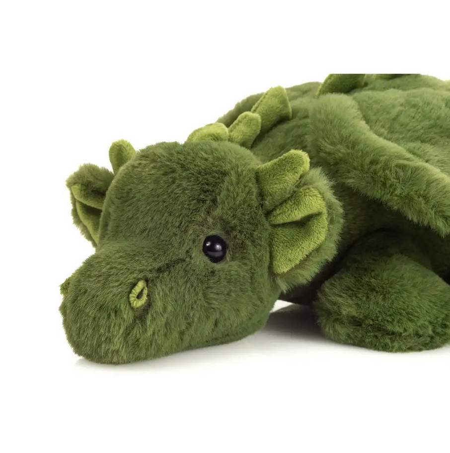 Teddy Hermann 939801 Drache Cleo grün 32 cm Stoff/Plüsch/Kuscheltier NEU