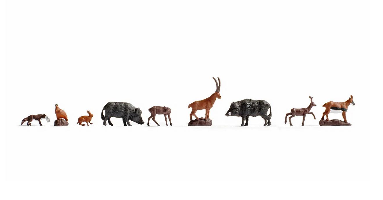 Noch 45745 Waldtiere 1:120 Spur TT NEU OVP Tiere