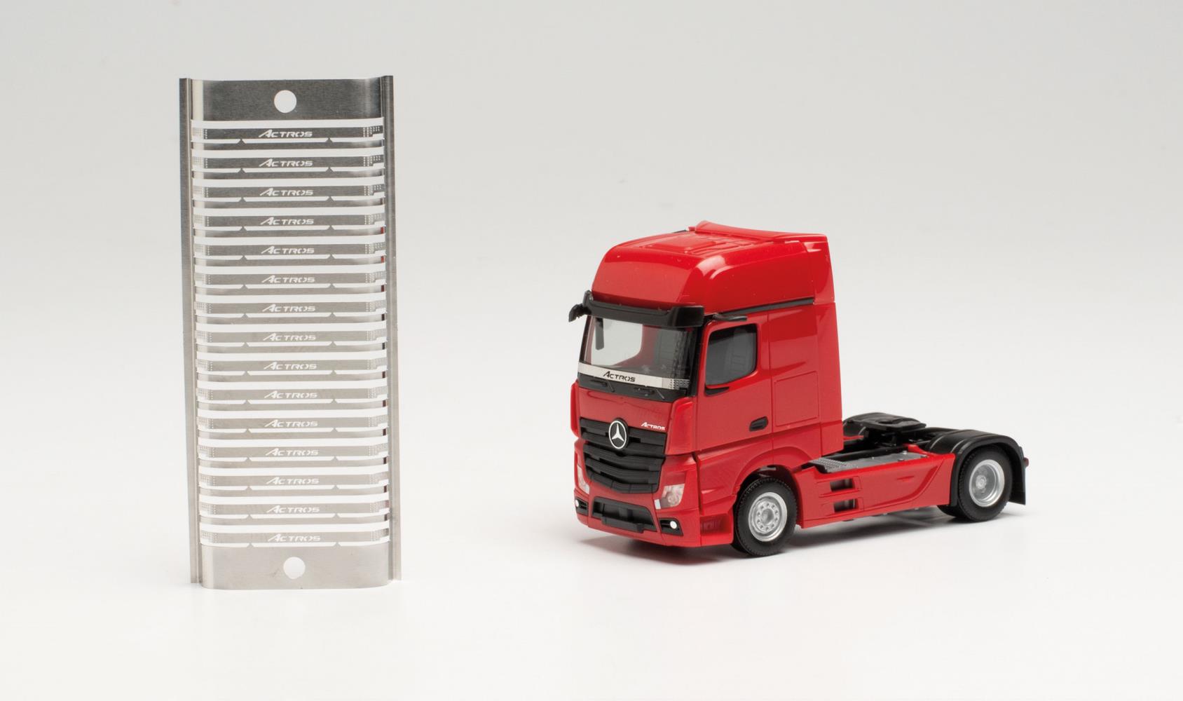 Herpa 055291 Zubehör Steinschlagschutz gelocht, Mercedes-Benz Actros 1:87
