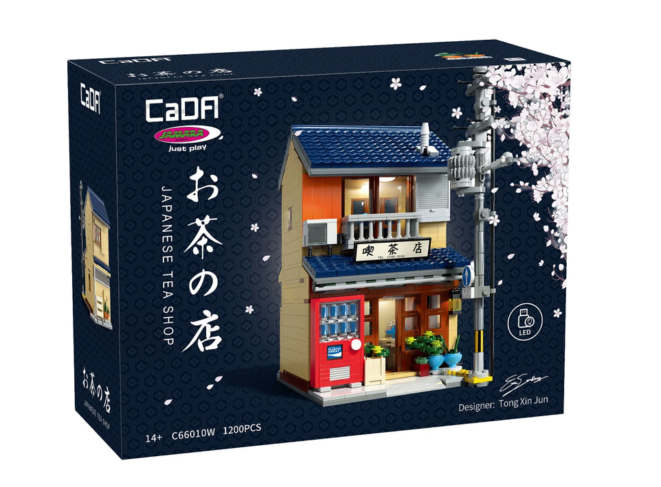 CaDA C66010W Japanischer Teeladen 1:30 Bricks