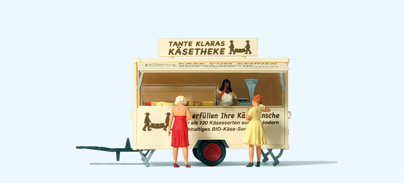 Preiser 10750 Verkaufswagen Käsetheke 1:87 Spur H0 Neu OVP