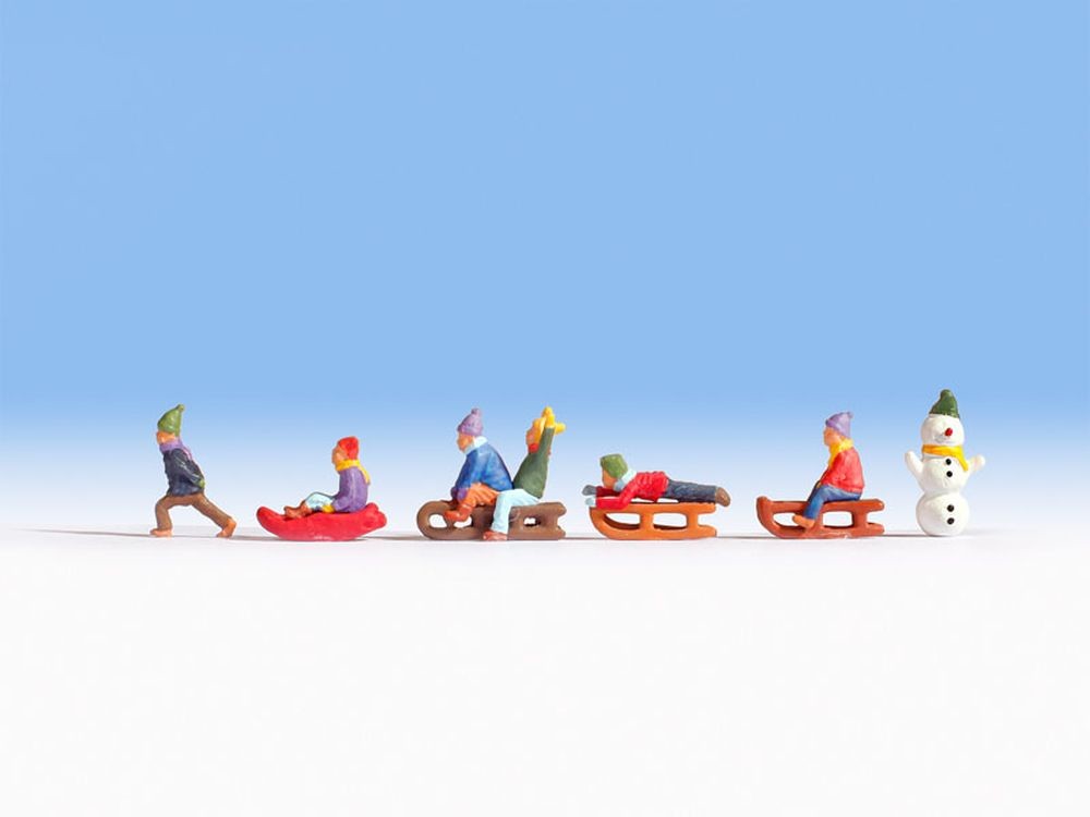 Noch 36819 Kinder im Schnee  Spur N NEU OVP Figuren