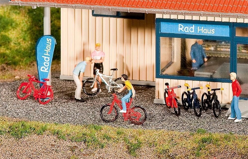 Faller 180445 Mountain-Bikes 1:87 Spur H0 Neu OVP