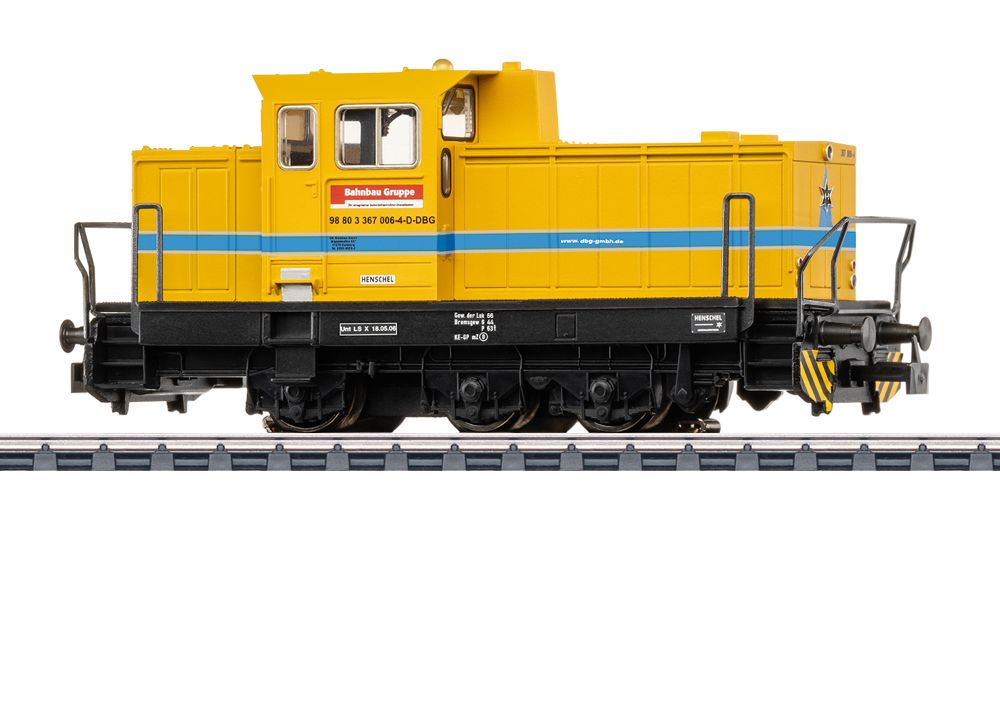 Märklin MHI 36702 Diesel-Rangierlokomotive Baureihe 367 (DBG) Spur H0