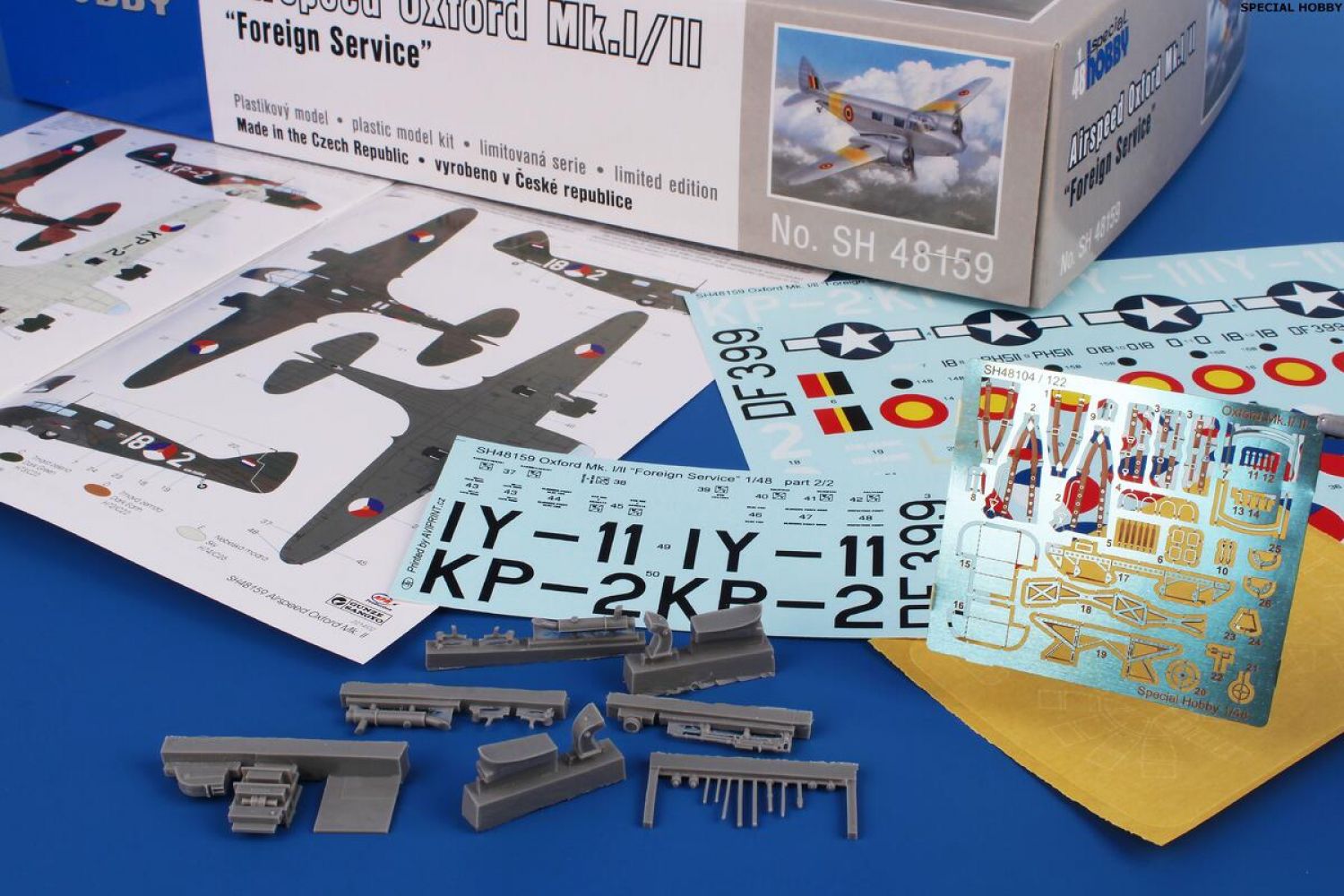 Special Hobby 48159 Airspeed Oxford Mk.I/II Foreign Service 1:48 Bausatz
