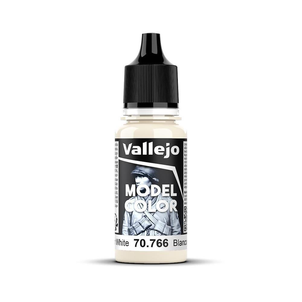 Vallejo 70766 Cremeweiß, 18 ml Model Color NEU