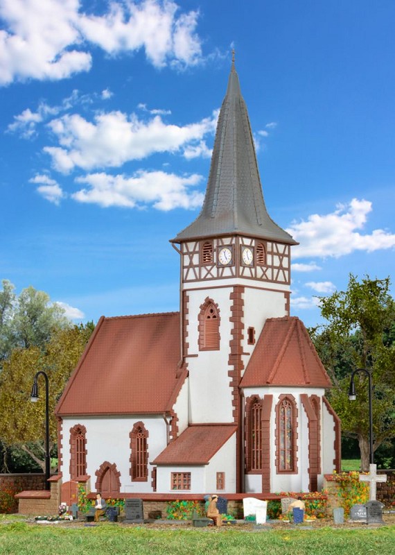 Kibri 39772 H0 Dorfkirche Ditzingen