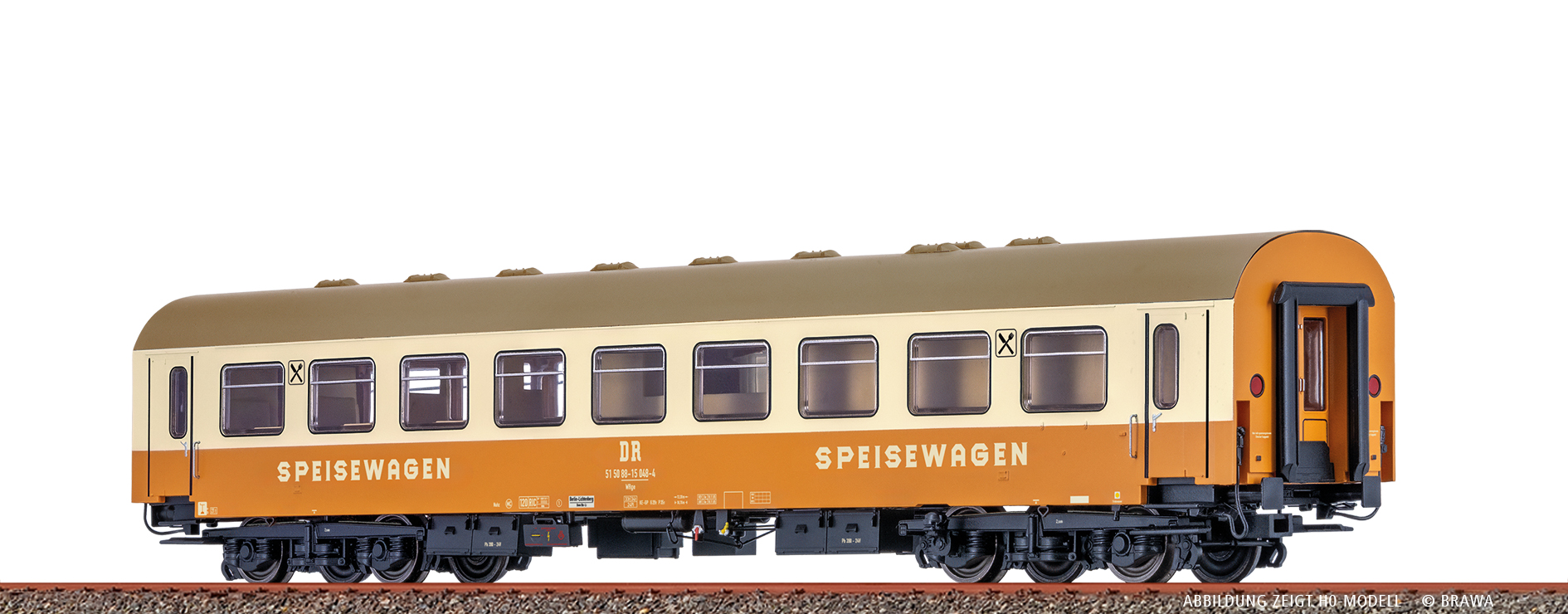 Brawa 65091 N Speisewagen WRge DR