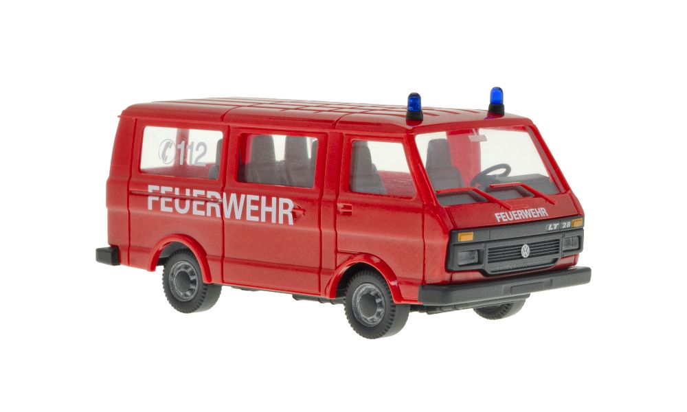 Kibri 11245 Feuerwehr VW LT Bus mit Blaulicht 1:87 Spur H0 NEU