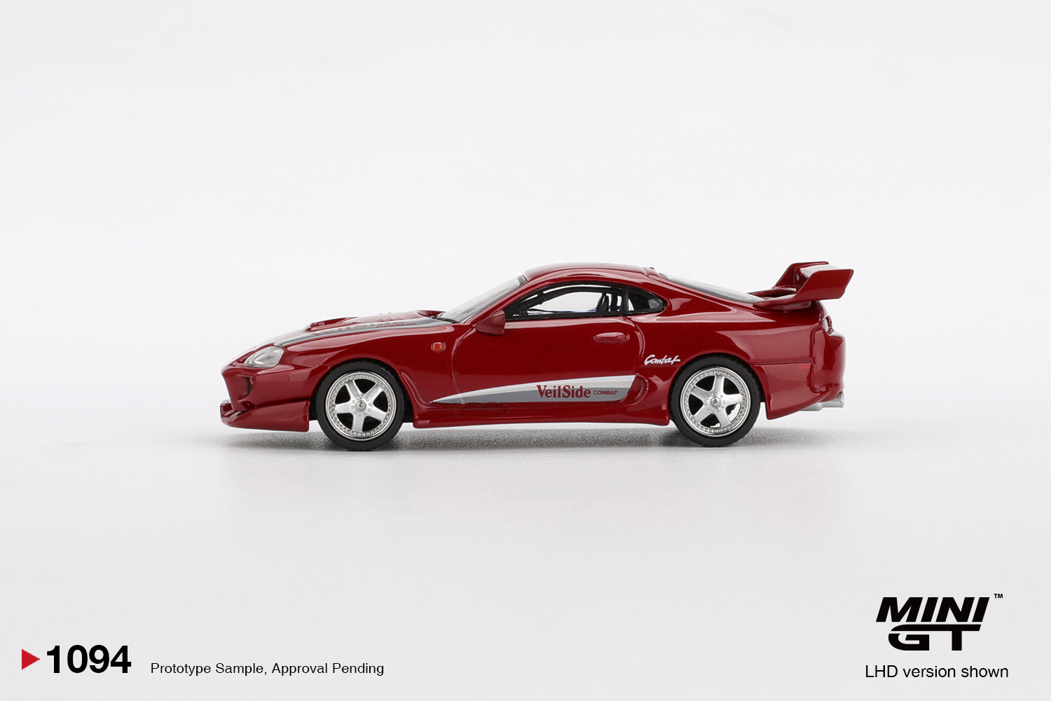 Mini GT MGT01094-L 1:64 TOYOTA SUPRA MK4 (A80) VEILSIDE COMBAT V-I RED 1994