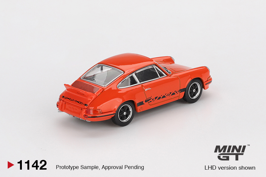 Mini GT MGT01142-L 1:64 PORSCHE 911 CARRERA RS 2.7 TANGERINE 1973