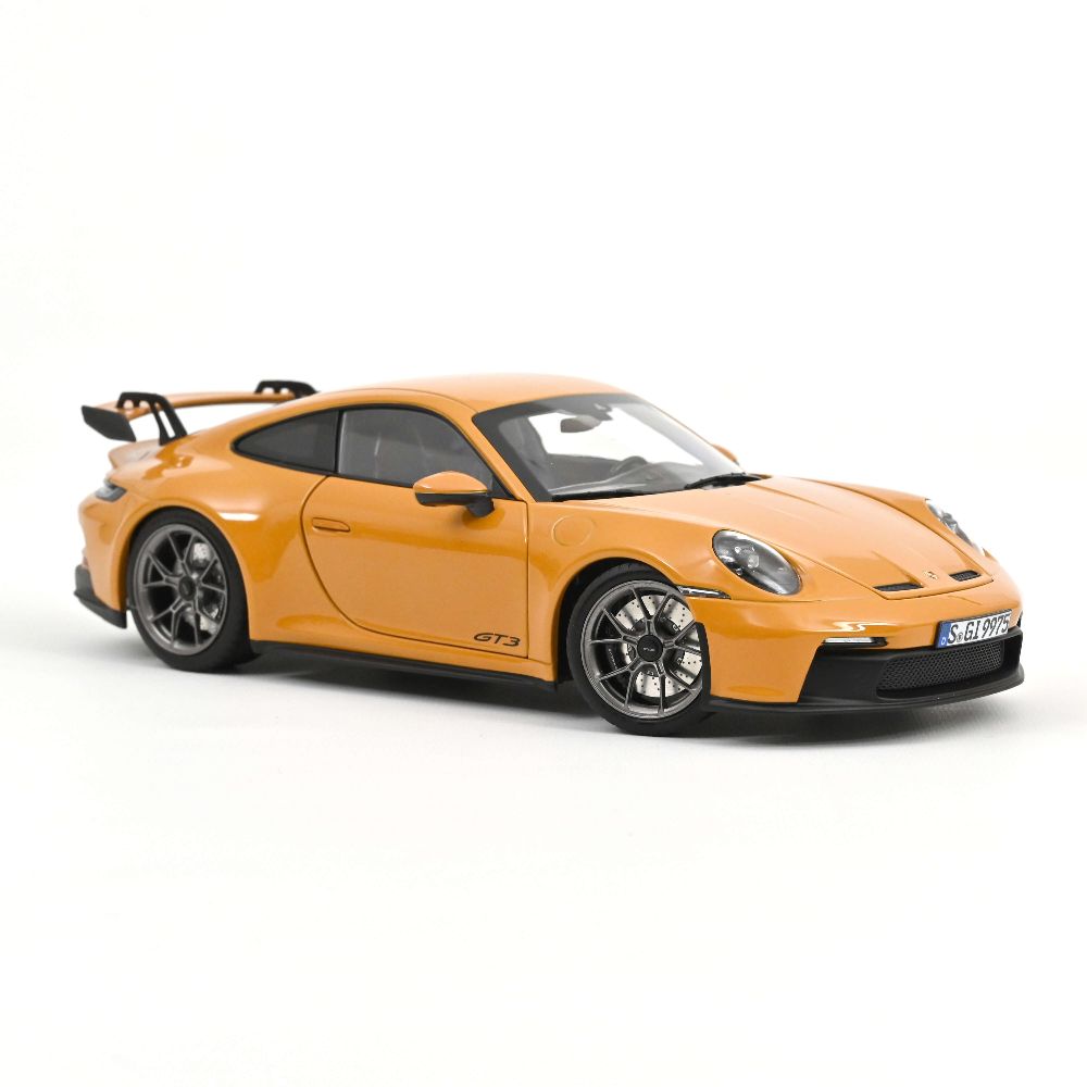 Norev 187387 Porsche 911 GT3 2021 Bahamagelb 1:18 Standmodell