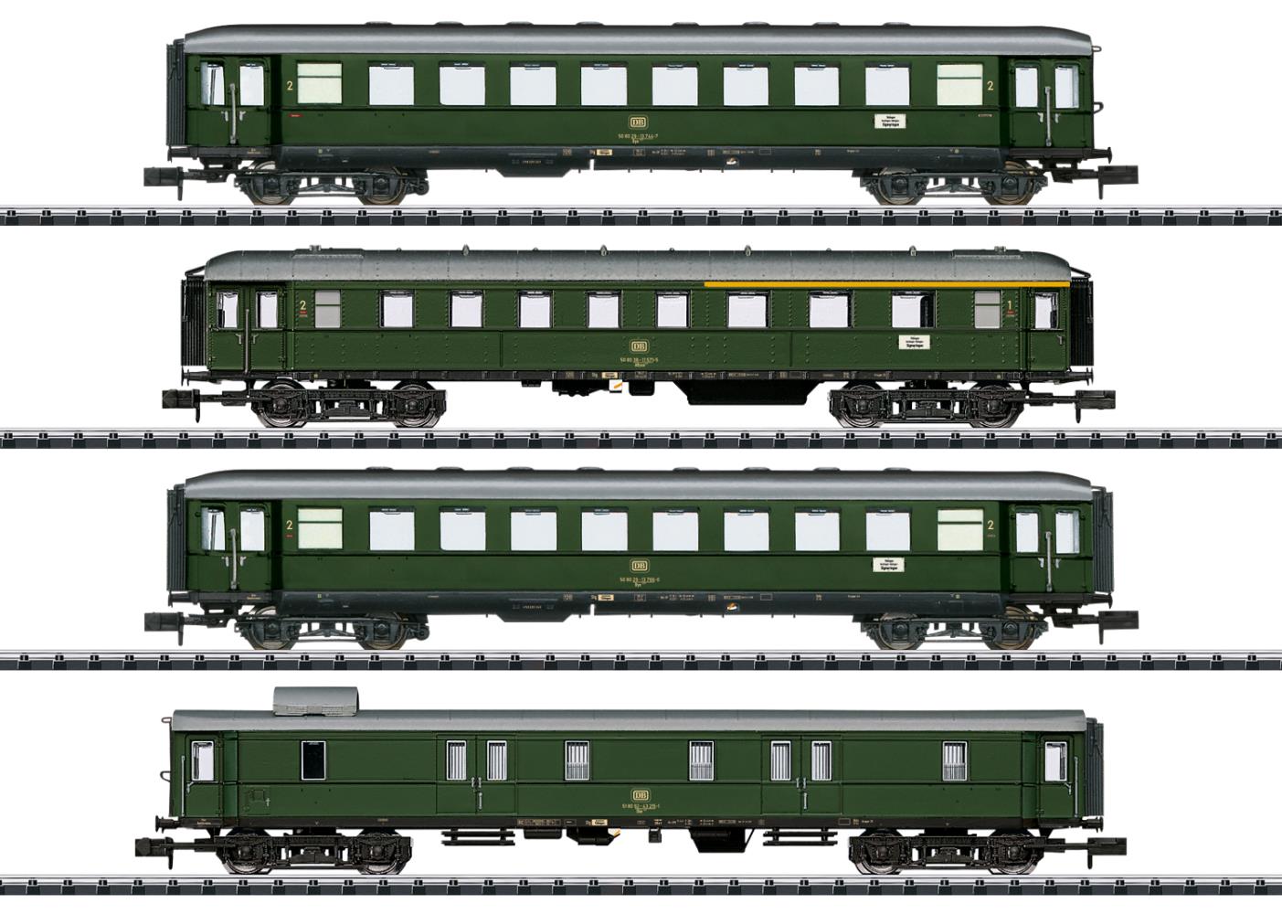 Trix MHI 18709 Personenwagen-Set Nahverkehr 1:160 Spur N Neu OVP