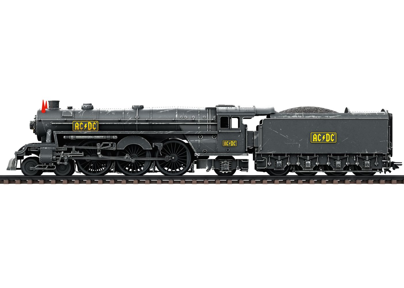 Trix 25492 Schlepptender-Dampflok "Black Ice" AC/DC 1:87 Spur H0