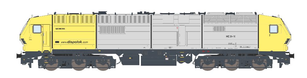 ASM 79310 Diesellok ME26-10 Dispolok, Ep.V, AC Sound Spur H0