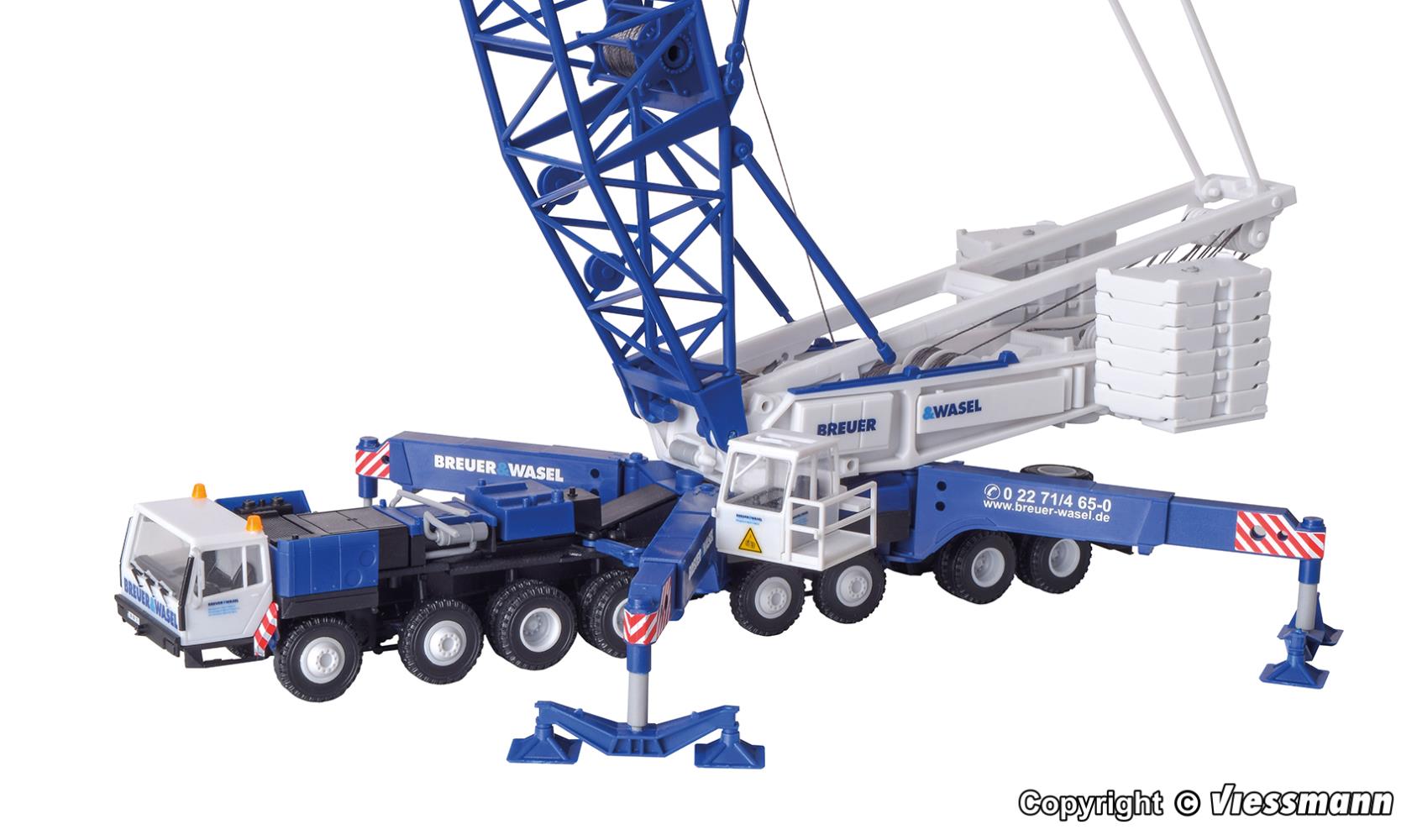 Kibri 13061 LIEBHERR LG 1550 BREUER & WASEL - Spur H0 1:87