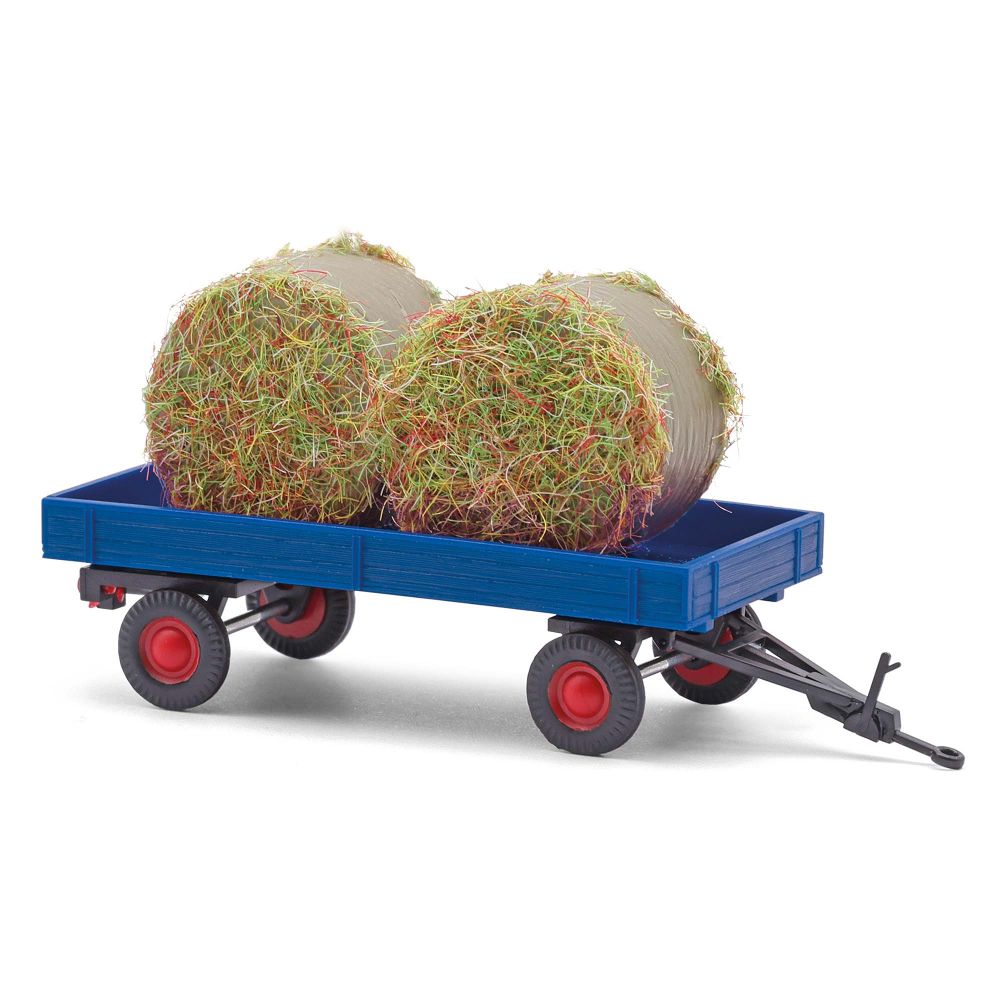 Busch 59975 Anhänger mit Heuballen H0