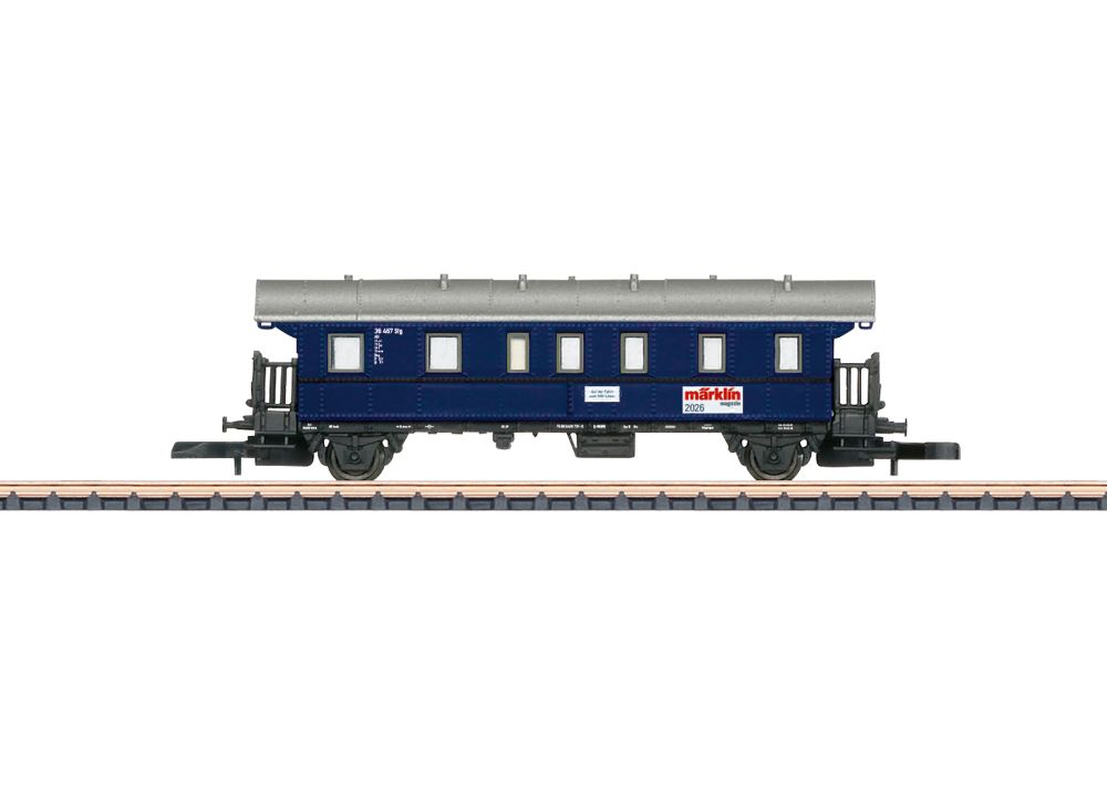 Märklin 87515 Magazin-Jahreswagen 2026 Donnerbüchse 1:220 Spur Z