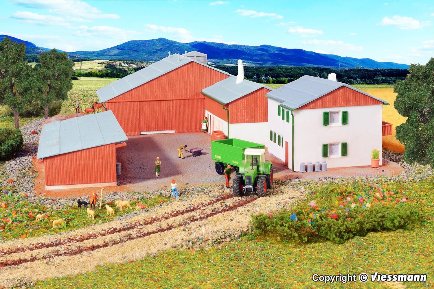 Kibri 37026 Bauernhof 1:160 Spur N Bausatz Neu OVP