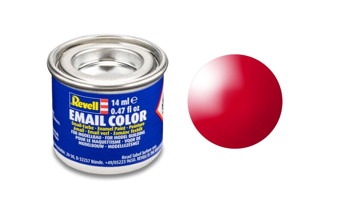 Revell 32134 Email Color Italian Red glänzend 14 ml-Dose Neu