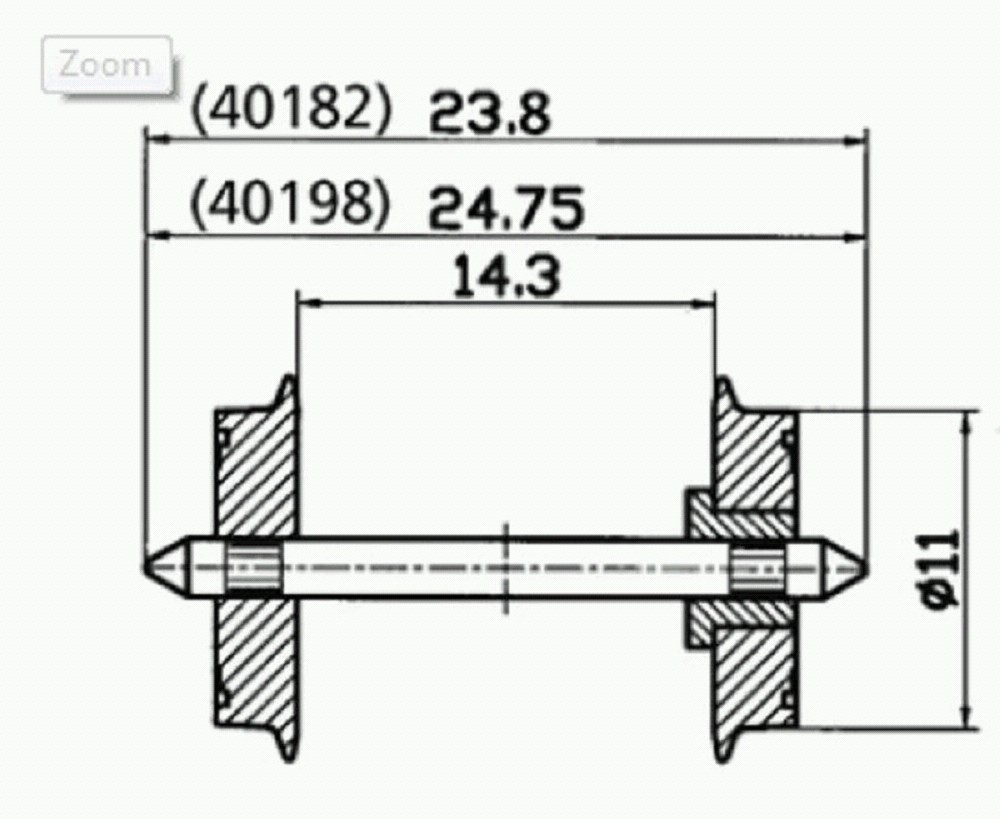 Roco 40198 DC-NEM-Normradsatz - Spur H0 - Neu - OVP