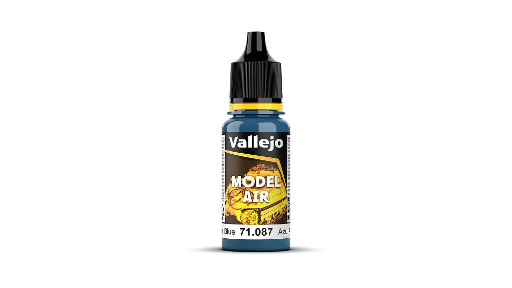 Vallejo 71087 Stahlblau, 18 ml Model Air NEU