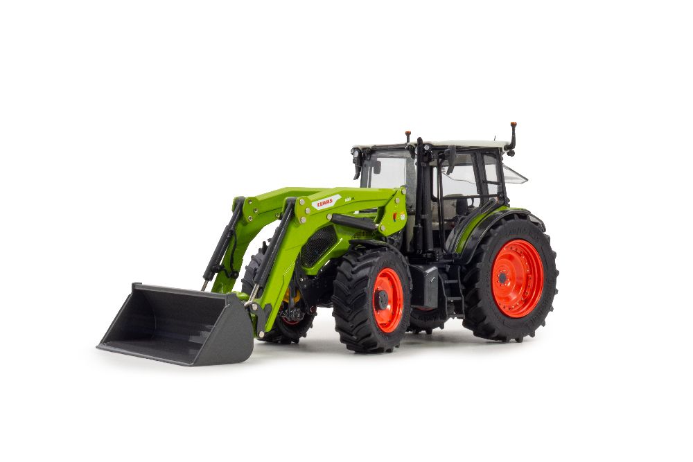 ROS 302655 Claas Axos 3.95 + FL 100 1:32 Spur 1 Standmodell NEU