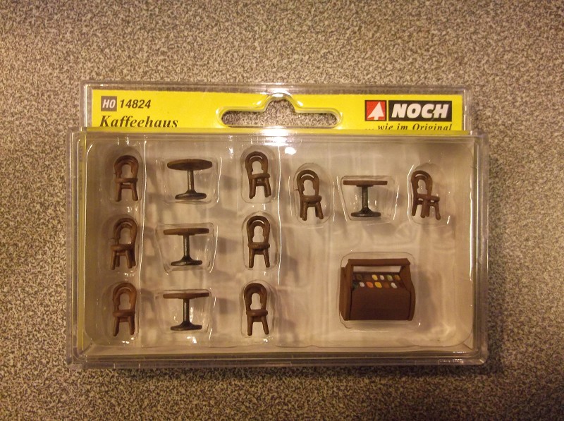 Noch 14824 Kaffeehaus Set Spur H0 1:87