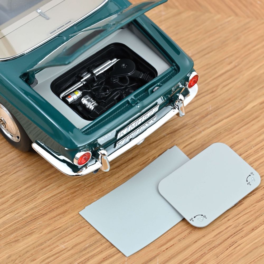 Norev 188648 VW Karmann Ghia 1500 1963 Smaragdgrün 1:18 NEU
