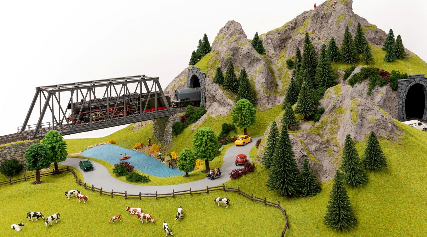 Noch 60804 Start-Set Modellbahn-Anlagenbau 1:87 Spur H0 Neu