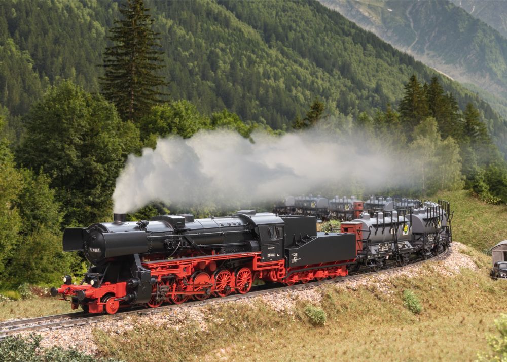 Trix 25535 Dampflok BR 52 Steifrahmen-Tender K4 T30 (DB) Spur H0