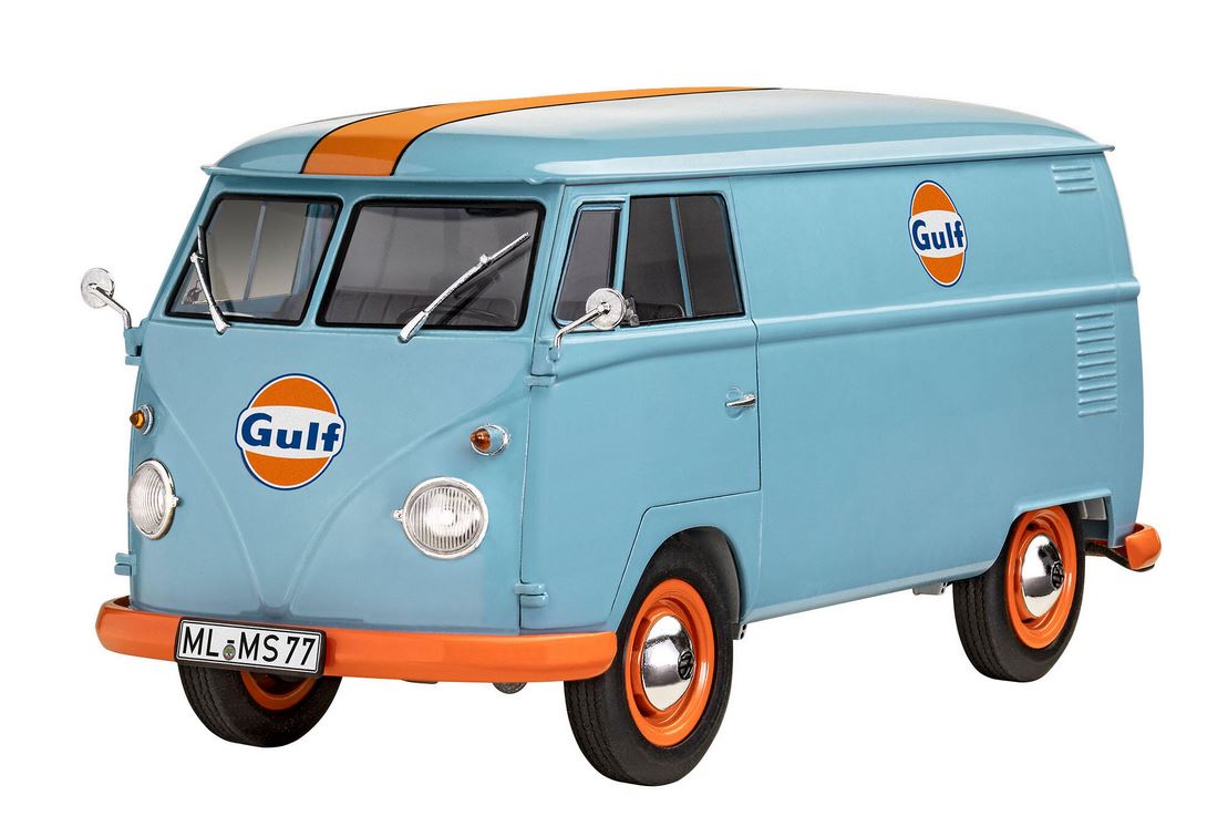 Revell 07726 VW T1 panel van Gulf 1:24 Modellbausatz Neu OVP