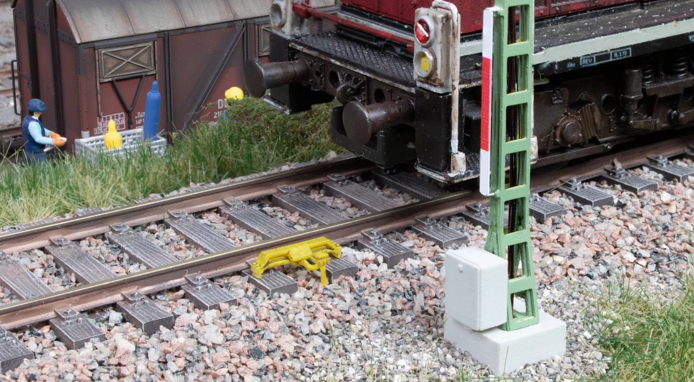 Noch 13603 Indusi-Gleismagnet 10 Stück 1:87 Spur H0 Bausatz NEU