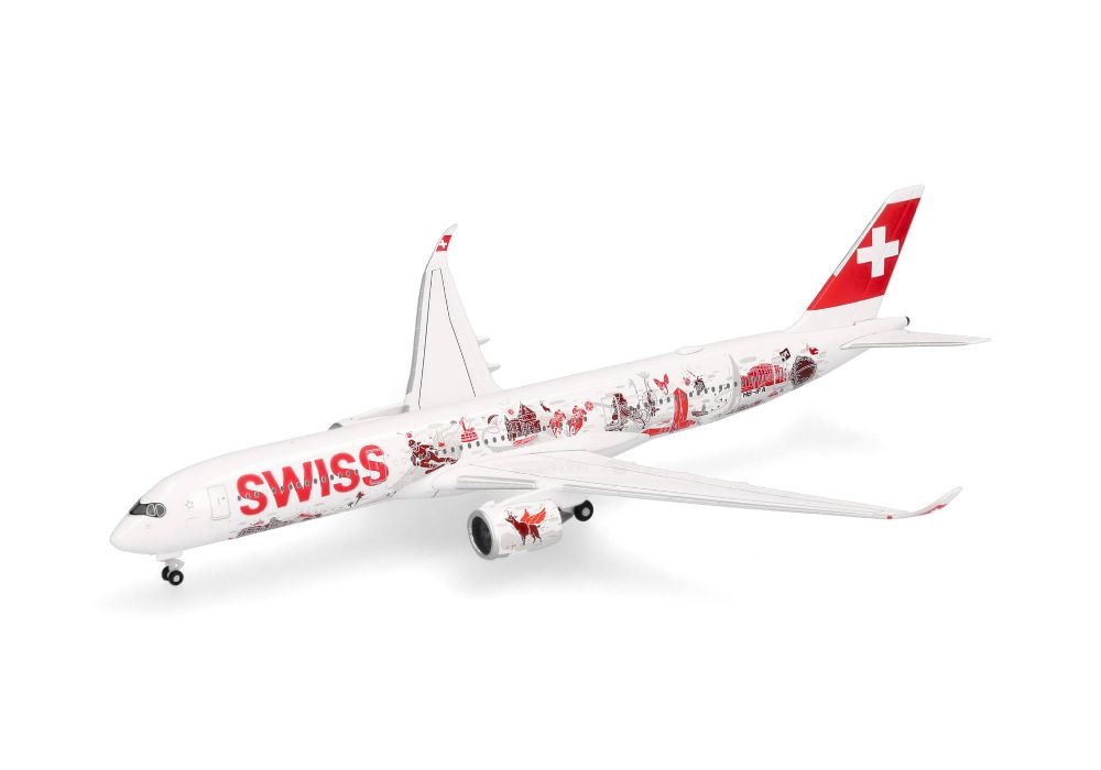 Herpa 538350 Swiss International Air Lines Airbus A350-900 1:500