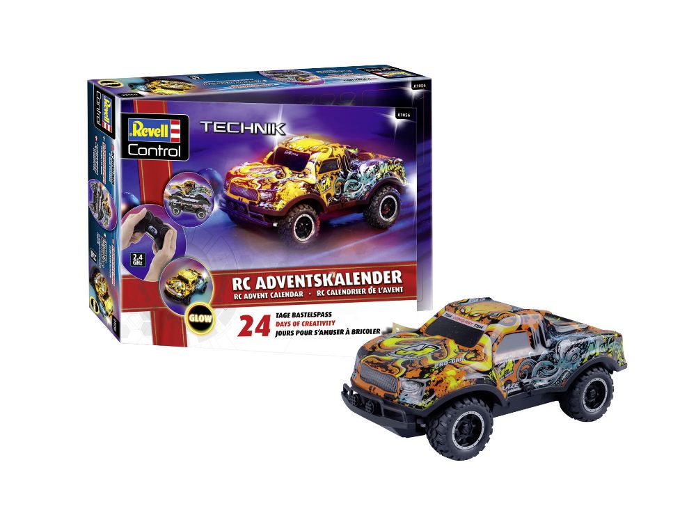 Revell 01056 Adventskalender RC Christmas Driver Ferngesteuert
