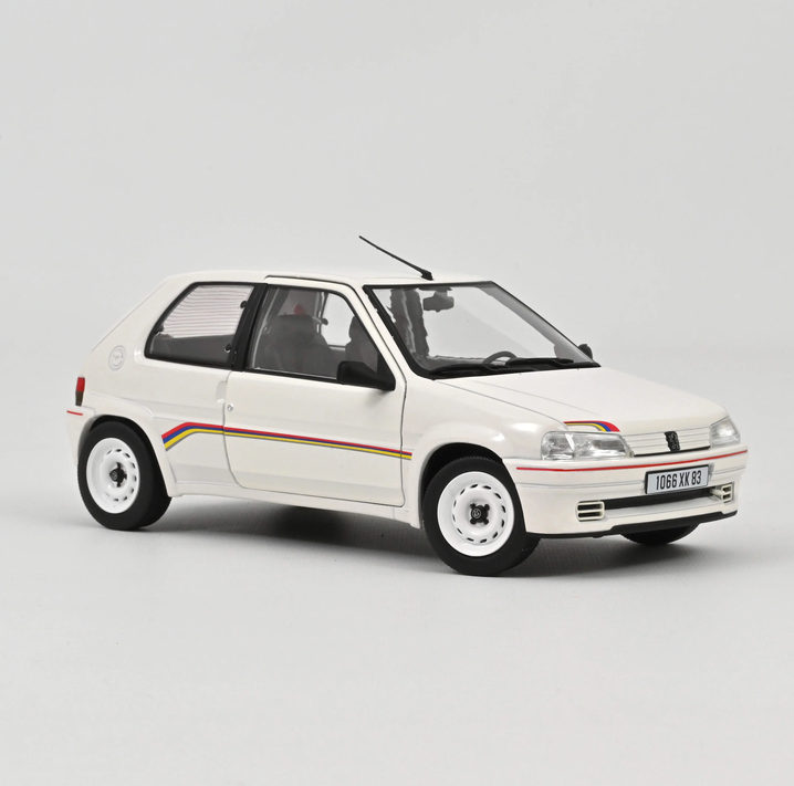 Norev 184920 Peugeot 106 Rallye 1.3 1993 Weiß 1:18 Standmodell