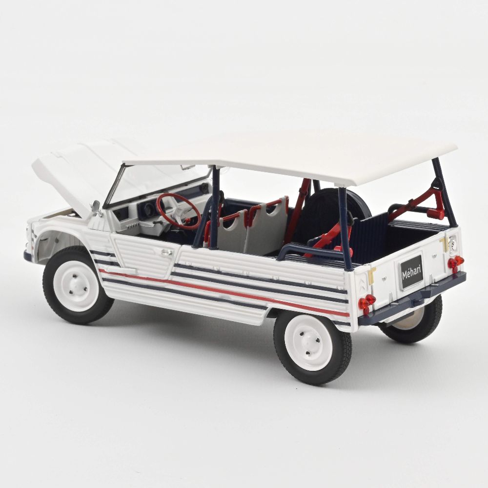 Norev 181805 Citroën Méhari 2016 Blau Weiss Rot 1:18 Standmodell