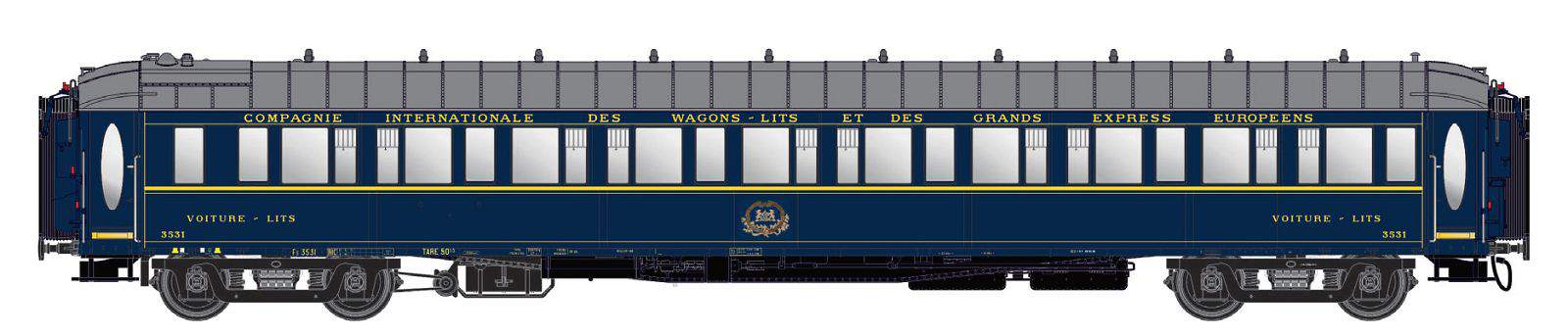 LS Models 49236 Schlafwagen Lx20 CIWL Ep.IIIb Innenbel. 1:87 Spur H0