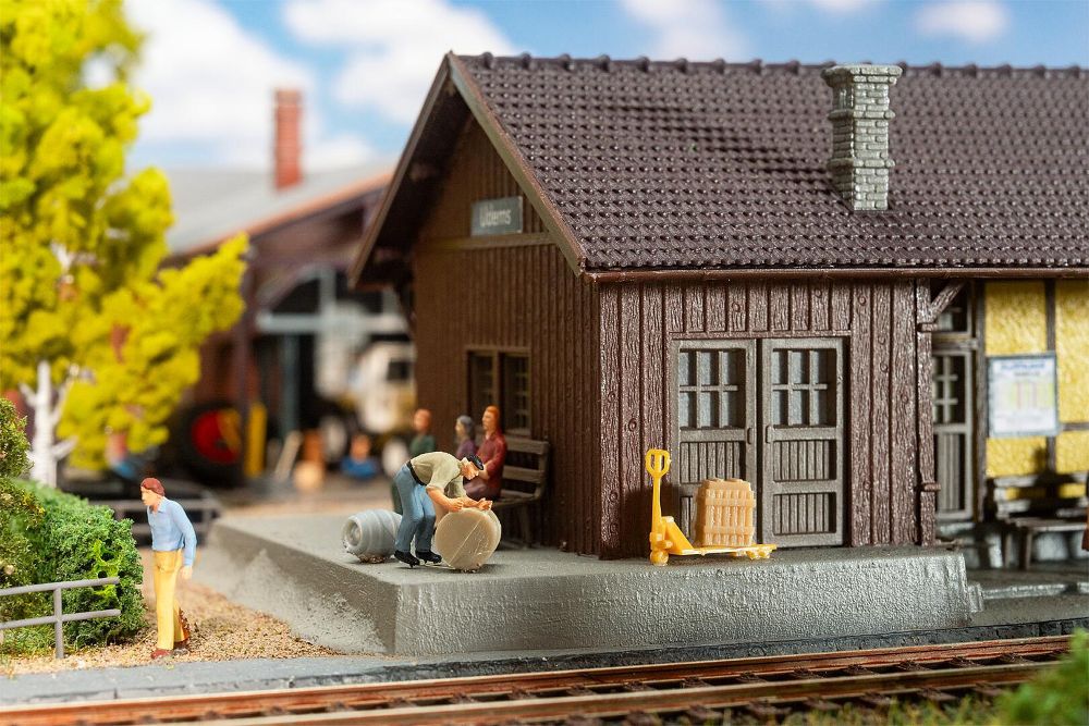 Faller 110137 Bahnhof Uderns 1:87 Spur H0 Bausatz Neu OVP