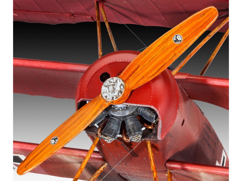 Revell 03762 Fokker Triplane DR.1 - 75 Years Plastic Modelling 1:28