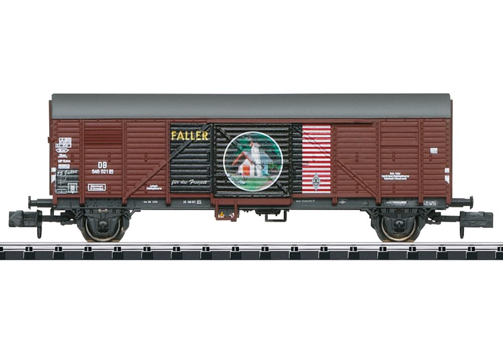 Trix 18021 Gedeckter Güterwagen „75 Jahre Faller“ - Spur N - Neu